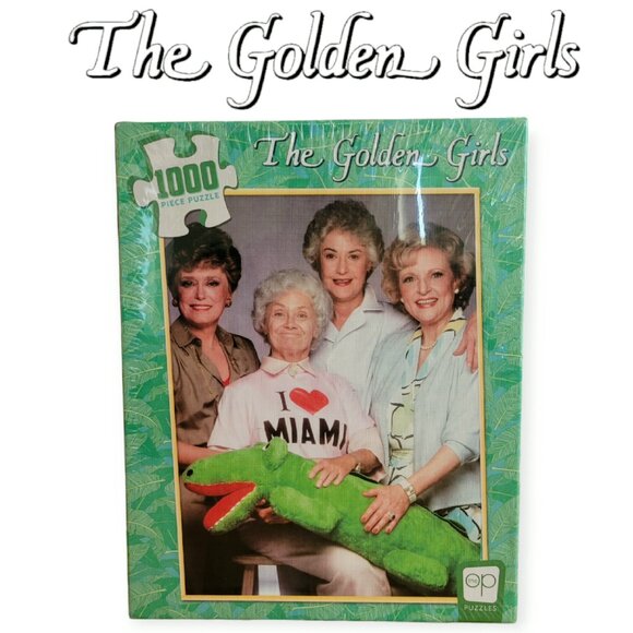 Golden Girls Other - The Golden Girls 1000-piece puzzle | Factory-Sealed | Blanche | Dorothy | Rose |